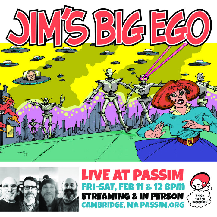 Jims Big Ego Poster for Passim show