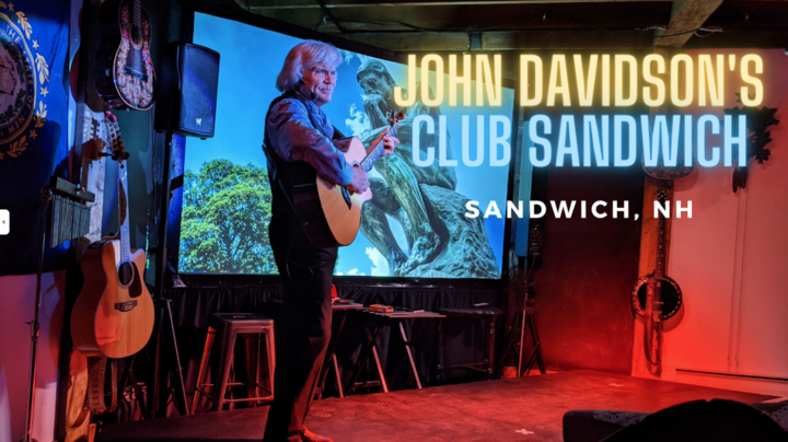 Come see me live at Club Sandwich Sandwich NH